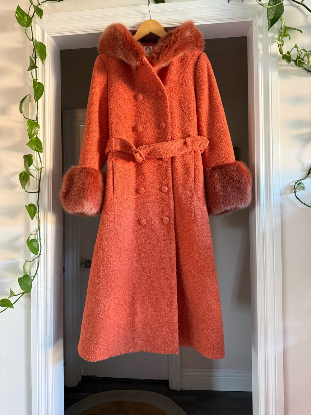Shrimps Dallas Coat in Rust UK size 12